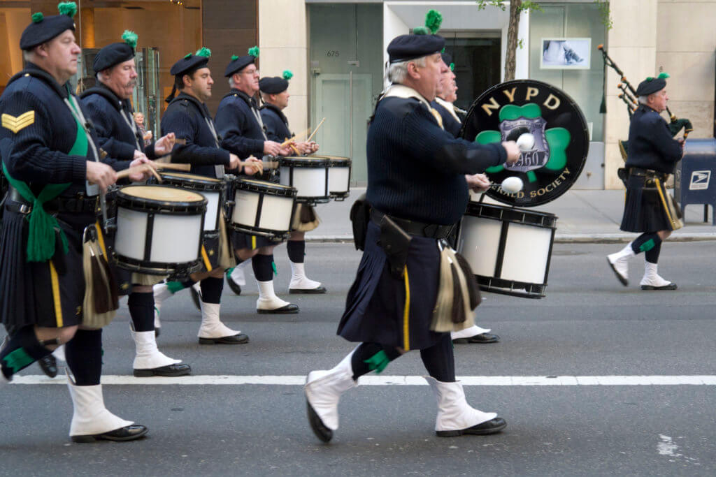 Irish Police Parade