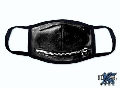 Gimp Zippered Mouth Halloween Covid Mask