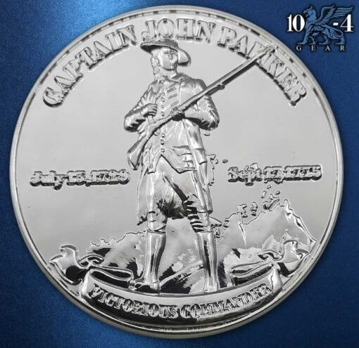 Battle of Lexington And Concord Battles of the American Revolution Sterling Silver Clad Coin