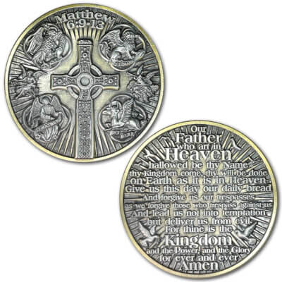 Lords-Prayer-Coin Front