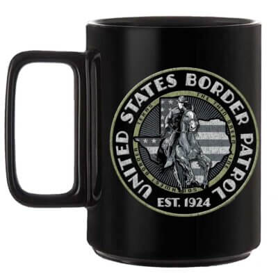 Police-Border-Patrol-Texas-Black-15oz-Coffee-Mug