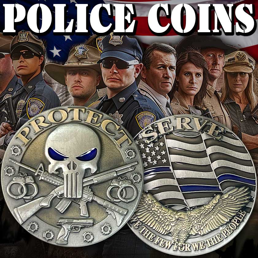 Police Challenge Coins