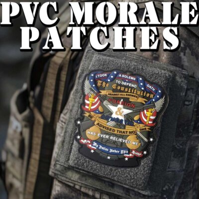 Police Morale PVC Patches
