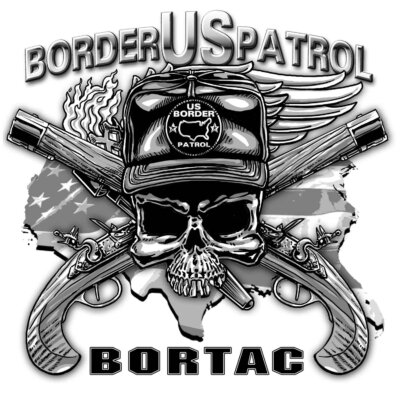 US Border Patrol BORTAC Police 3-18 Inch Custom Decal Sticker