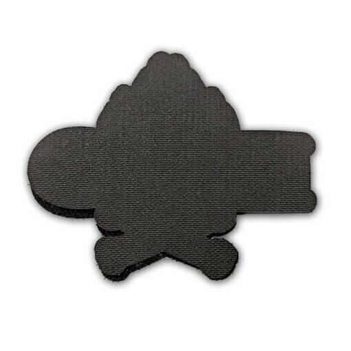 K9 Veteran Dog Skull and Crossed Bones Glow in The Dark Morale 3.5" PVC Patch