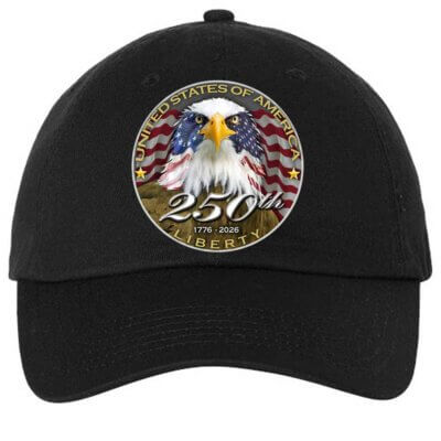 USA 250th Anniversary Patriotic Spirit of America United States Of America Police Relaxed Fit Cap