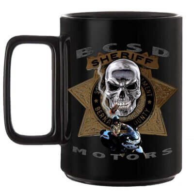 Albuquerque Sheriff New Mexico Law Enforcement Black or White 15 oz Custom Coffee Mug