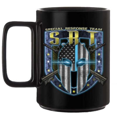 Special Response Team Police Law Enforcement Black or White 15 oz Custom Coffee Mug