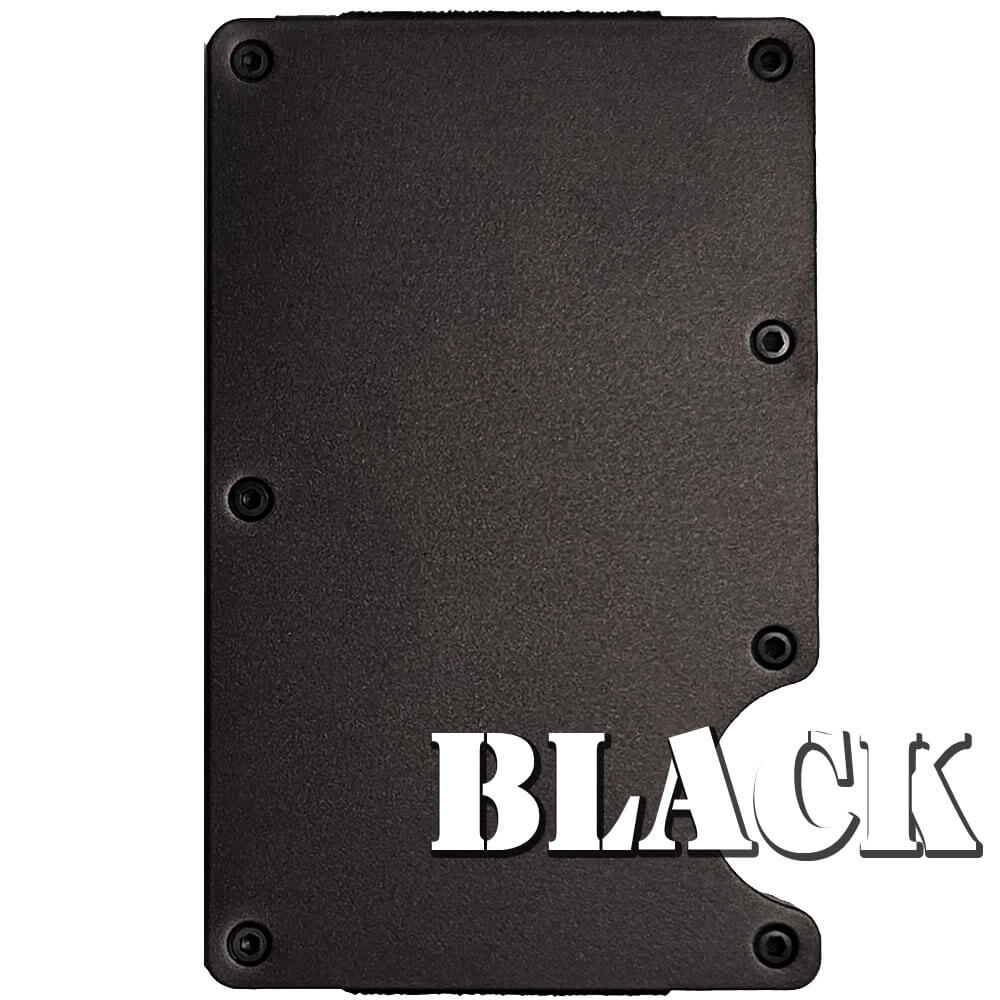 US Flag Weathered Custom Laser Engraved Metal-Plate Cardholder Police Men's Wallet - Image 6