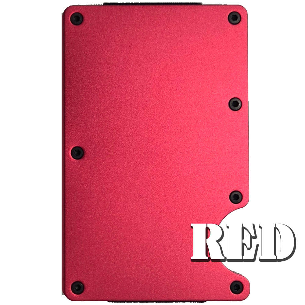 US Flag Weathered Custom Laser Engraved Metal-Plate Cardholder Police Men's Wallet - Image 3